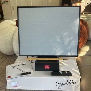 Large Buddha Board 9x11.5”with Stand and Brush and box.  New